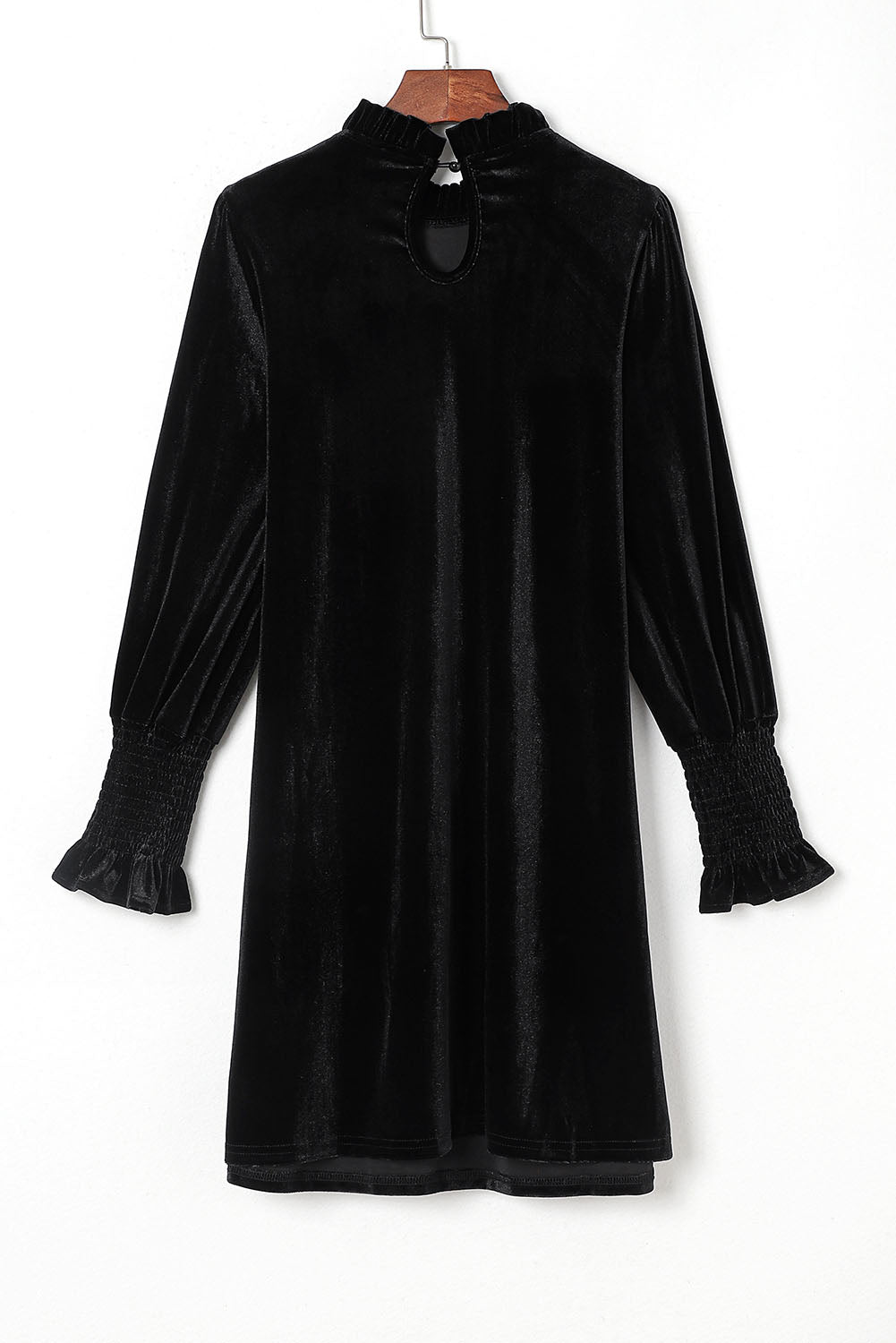 Heart | Velvet Puff Sleeve Dress