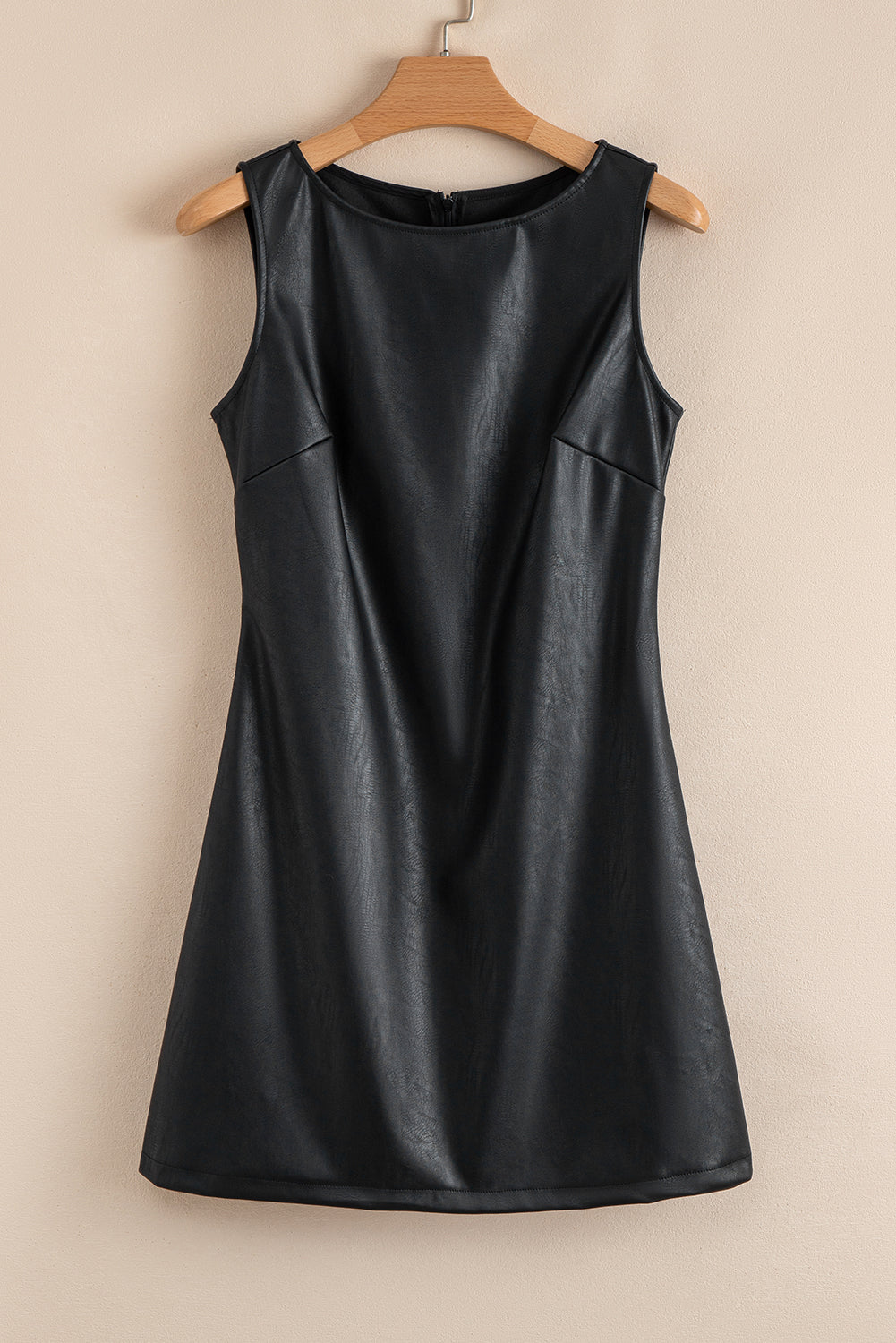 Allison | Vegan Leather Mini Dress