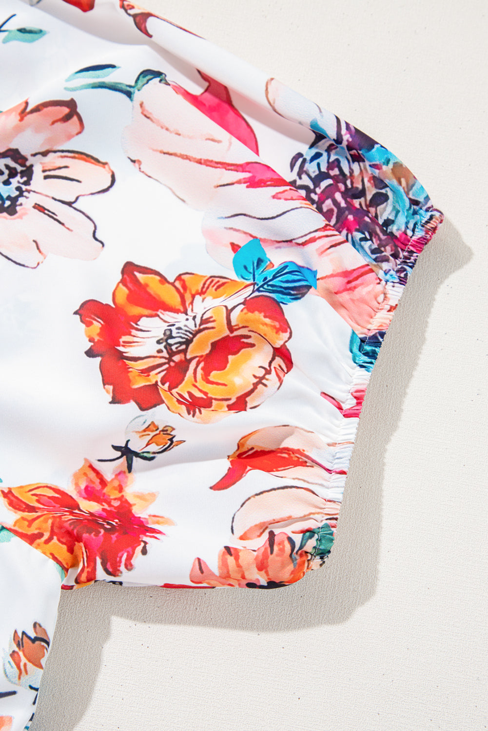 Lacey | Plus Size Floral Puff Sleeve Top