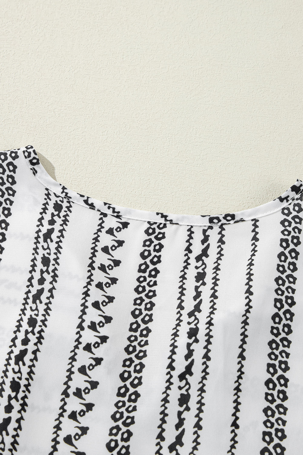 Sienna | Striped V-Neck Bell Sleeve Dress