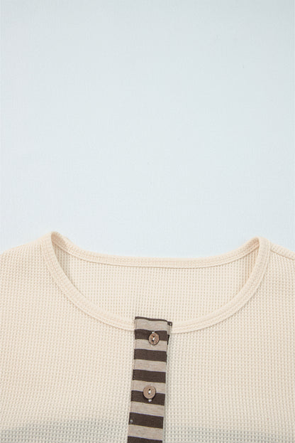 Matilda | Textured Waffle Pullover