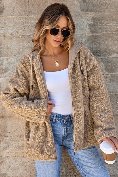 Angela | Fleece Zip-Up Jacket