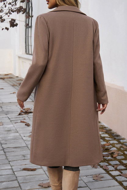 Zuzanna | Single-Breasted Overcoat