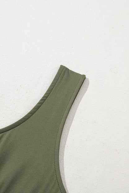 Amanda | Sleeveless Scoop Neck Dress