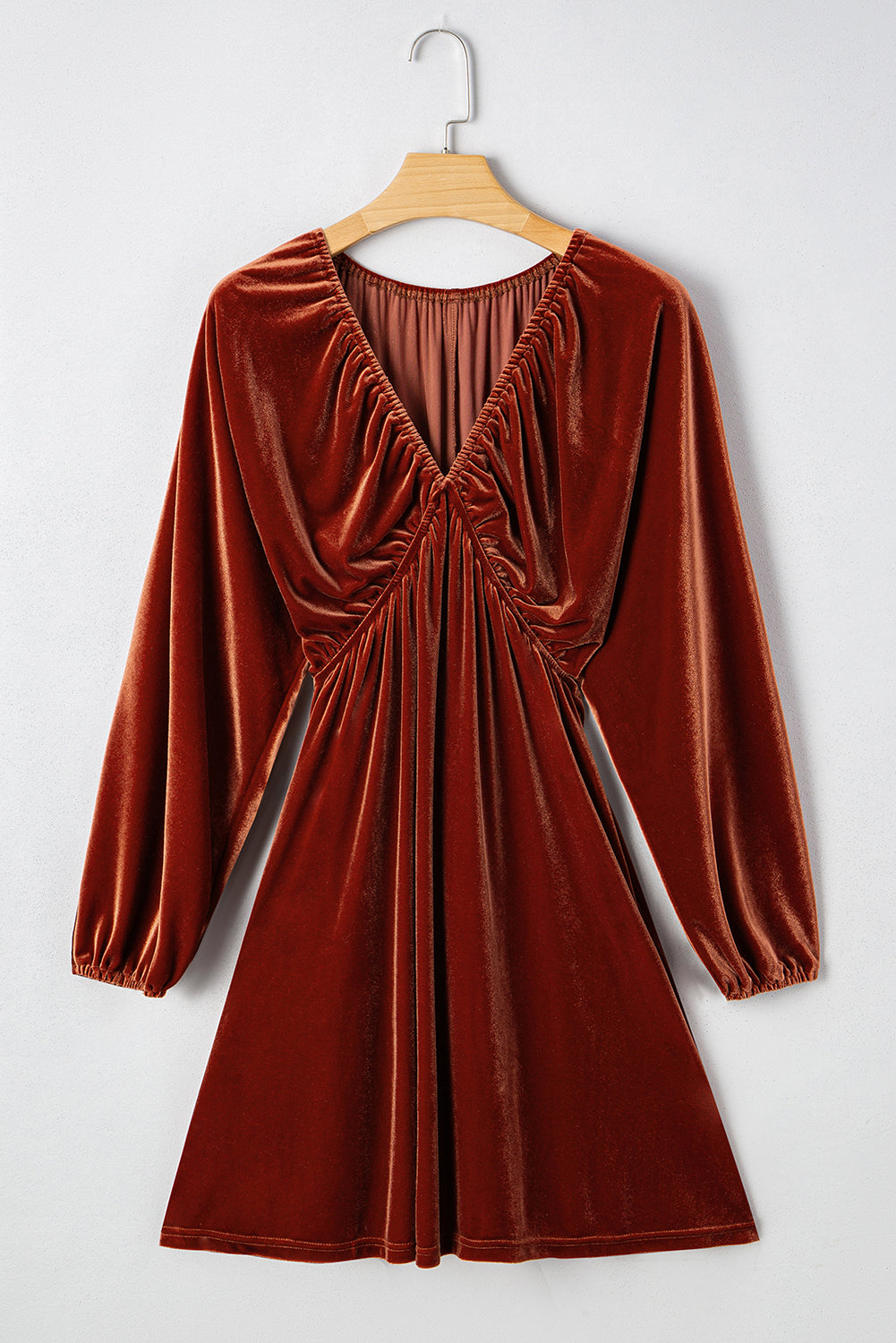 Ash | Velvet Puff Sleeve Dress
