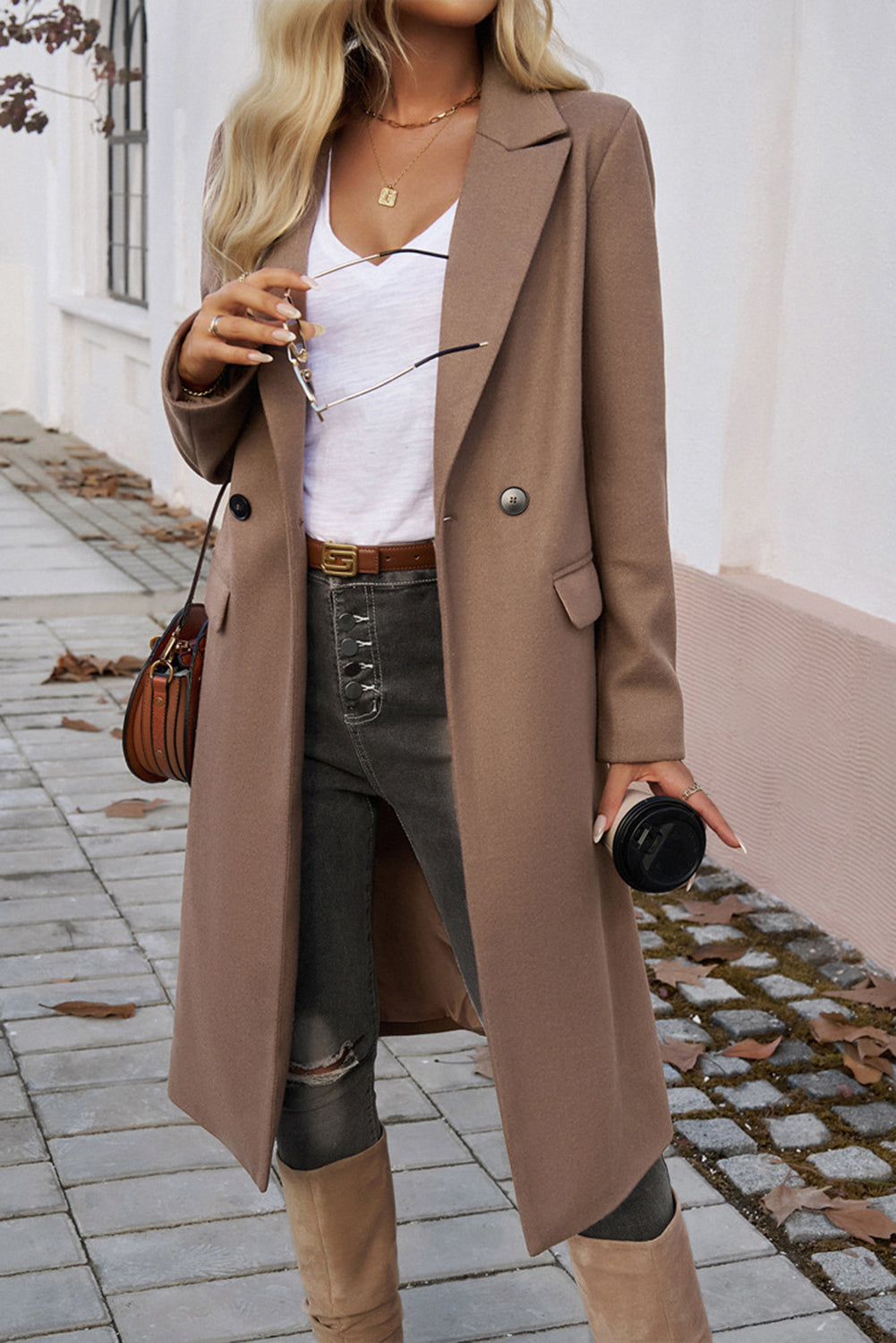 Zuzanna | Single-Breasted Overcoat