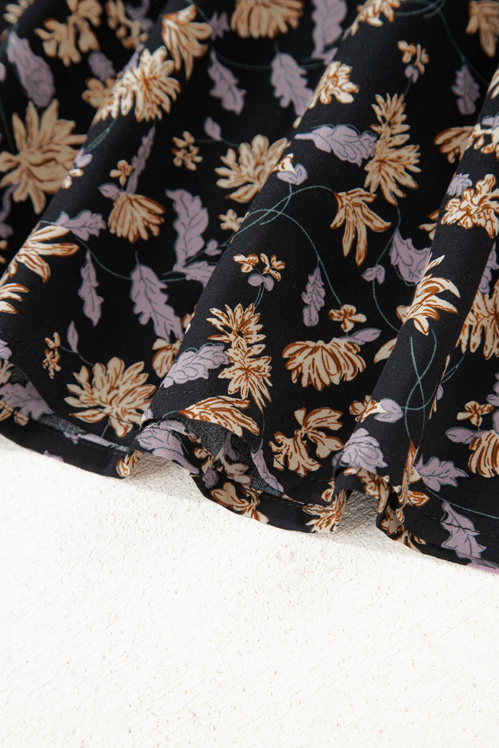 Fiona | Boho Floral Smocked Mini Dress