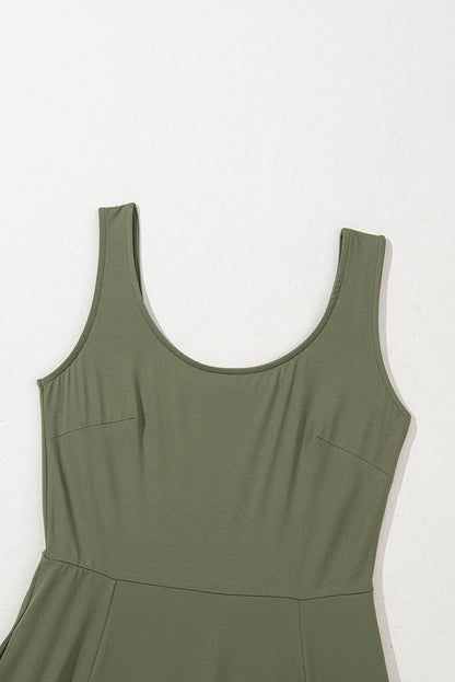 Amanda | Sleeveless Scoop Neck Dress