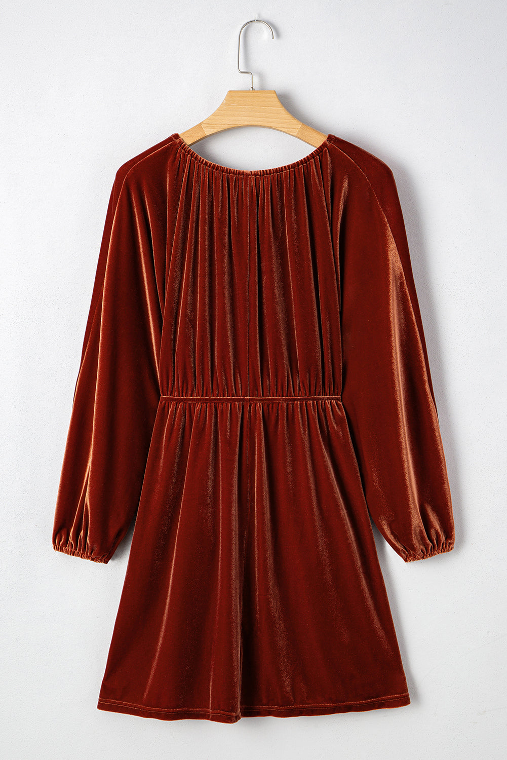 Ash | Velvet Puff Sleeve Dress