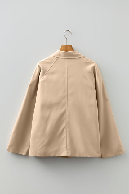 Camila | Classic Trench Coat with Plaid Lining