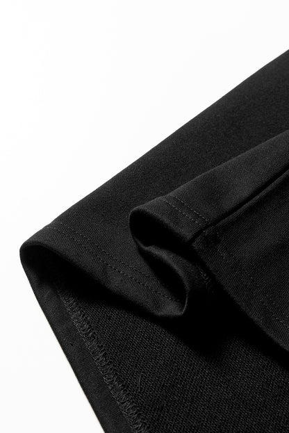 Lea | Varsity Striped Sleeve Casual Dress