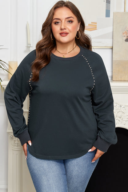 Alexandra | Studded Plus Size Jumper
